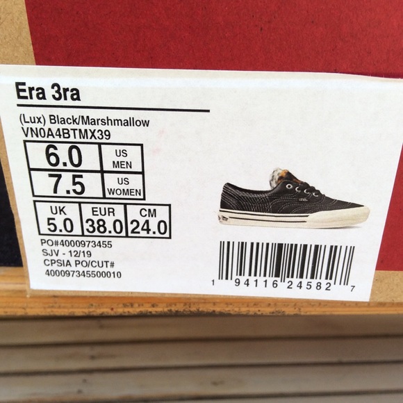 🔴SOLD🔴Billy’s Tokyo X Vans Era 3ra Lux Sneakers - Picture 11 of 11